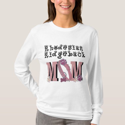 Rhodesian Ridgeback MOM T_Shirt