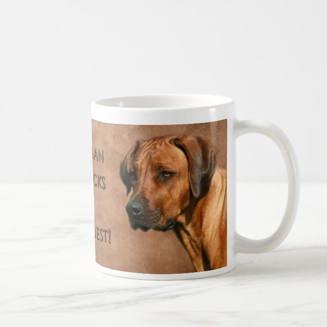 Rhodesian Ridgeback mug (Right)
