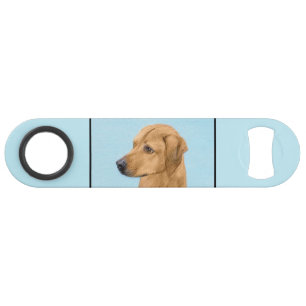 Rhodesian Ridgeback Painting - Original Dog Art Bar Key