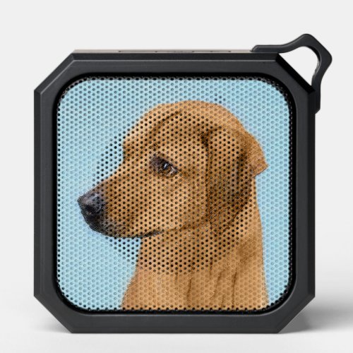 Rhodesian Ridgeback Painting _ Original Dog Art Bluetooth Speaker
