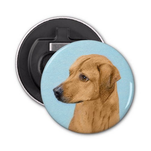 Rhodesian Ridgeback Painting _ Original Dog Art Bottle Opener