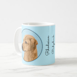Rhodesian Ridgeback Painting - Original Dog Art Coffee Mug
