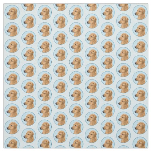 Rhodesian Ridgeback Painting _ Original Dog Art Fabric