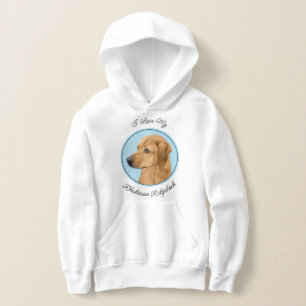 Rhodesian Ridgeback Painting - Original Dog Art Hoodie