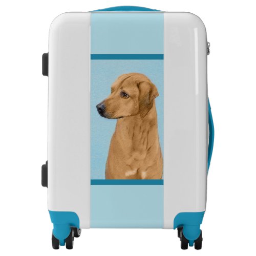 Rhodesian Ridgeback Painting _ Original Dog Art Lu Luggage