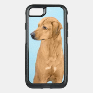 Rhodesian Ridgeback Painting - Original Dog Art OtterBox Commuter iPhone SE/8/7 Case