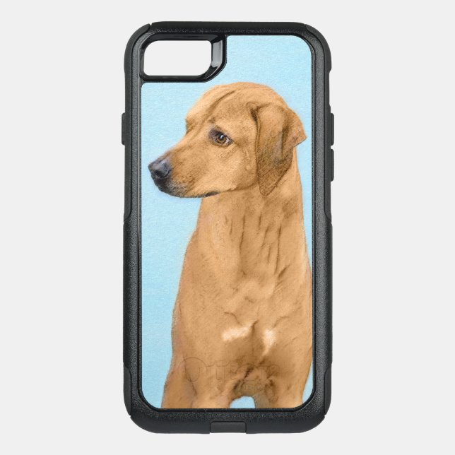 Rhodesian Ridgeback Painting - Original Dog Art Otterbox iPhone Case (Back)