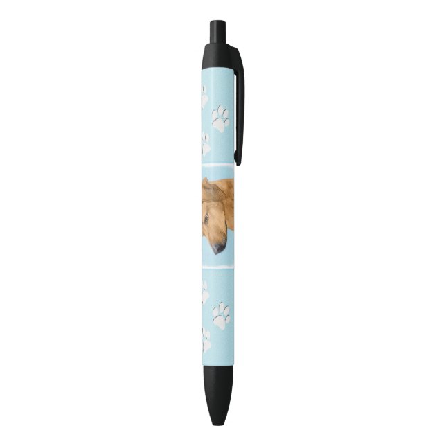 Rhodesian Ridgeback Painting - Original Dog Art Pen (Bottom (Vertical))