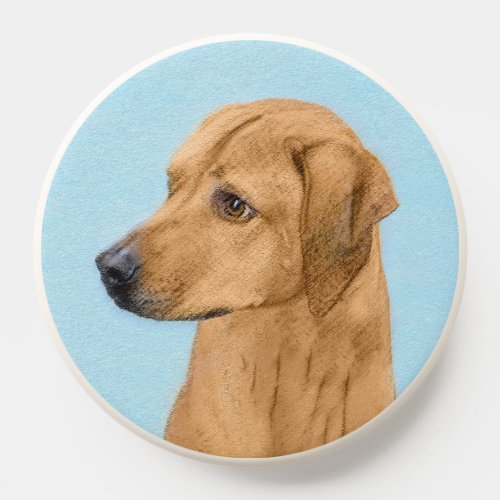 Rhodesian Ridgeback Painting _ Original Dog Art PopSocket