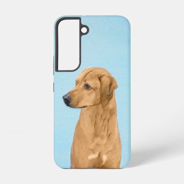 Rhodesian Ridgeback Painting - Original Dog Art Samsung Galaxy Case (Back)