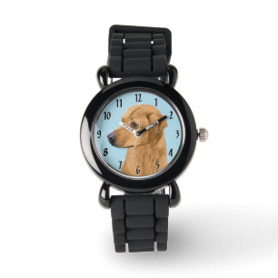 Rhodesian Ridgeback Painting - Original Dog Art Watch