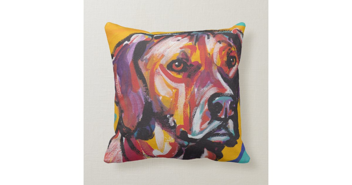 rhodesian ridgeback pillow