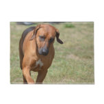 Rhodesian Ridgeback Prancing Doormat