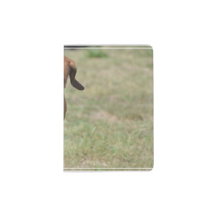 Rhodesian Ridgeback Prancing Passport Holder