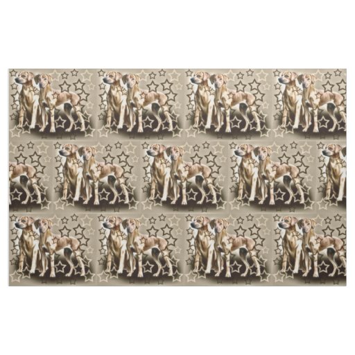 Rhodesian Ridgeback Star Fabric