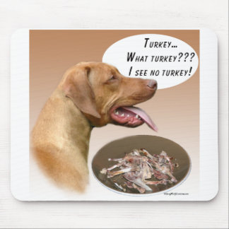 Rhodesian Ridgeback Turkey Mouse Pad