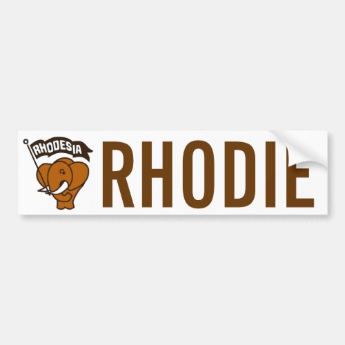 RHODIE BUMPER STICKER