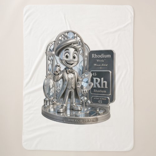 Rhodium character from the ATOMIVRA™ Sherpa Blanket