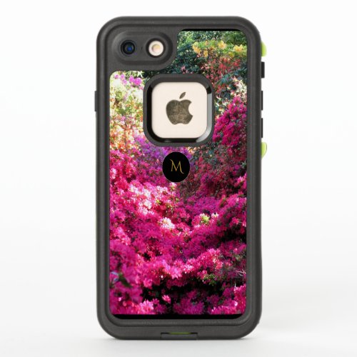 Rhododendron Floral Photography Monogram Case