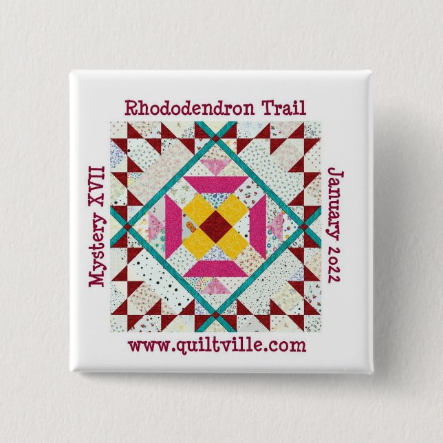 Rhododendron Trail button (Front)