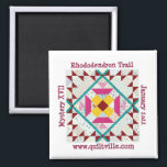 Rhododendron Trail magnet<br><div class="desc">Magnet for Rhododendron Trail</div>