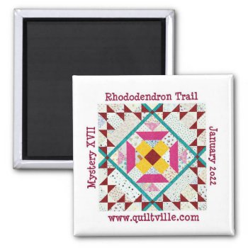 Rhododendron Trail Magnet by ForestJane at Zazzle