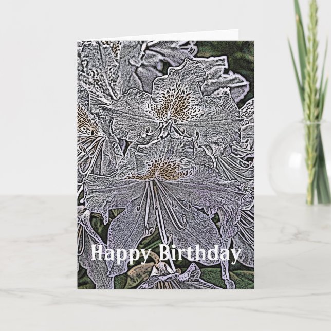 RHODODENDRONS CARD (Front)