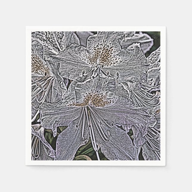 RHODODENDRONS NAPKINS (Front)