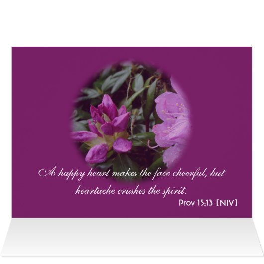 Rhododrendron Wishes-customize (Inside Horizontal (Top))