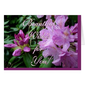 Rhododrendron Wishes-customize by MakaraPhotos at Zazzle