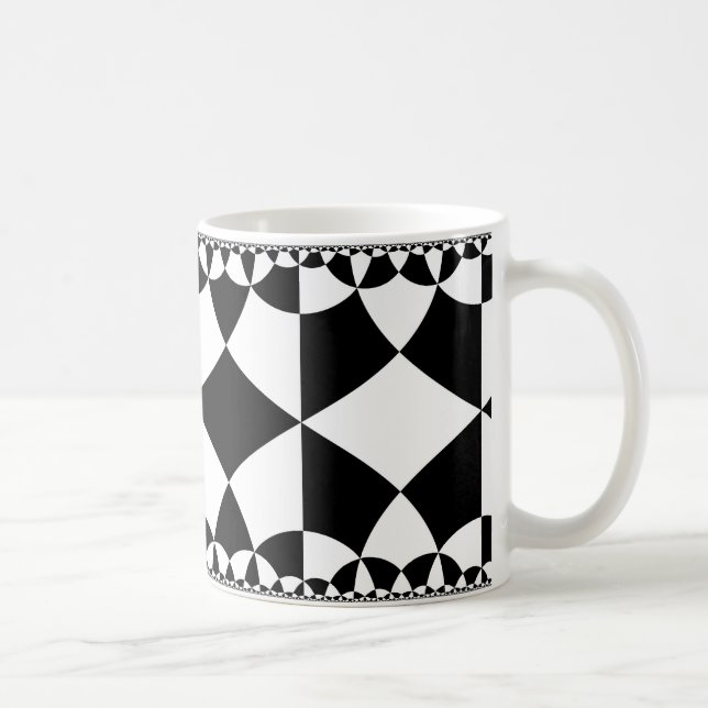 Rhombic infinity coffee mug (Right)