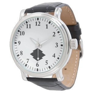 Rhombic pine bark watch