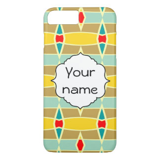 Rhombus and other shapes pattern iPhone 8 plus/7 plus case