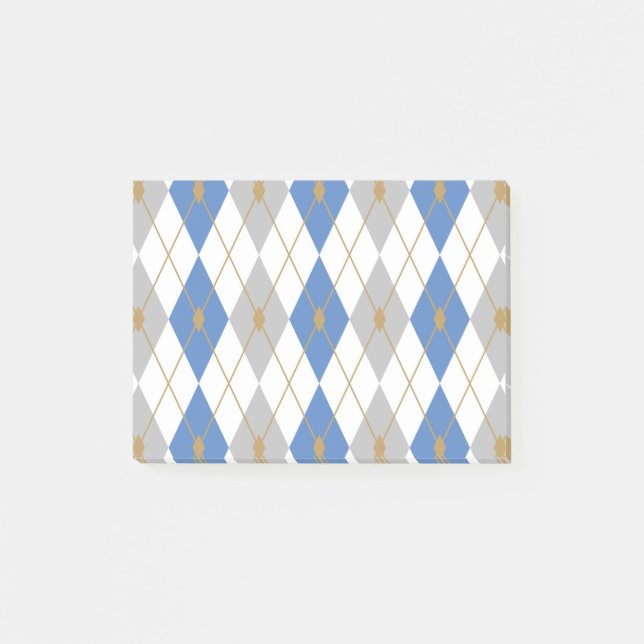 Rhombus Color Combination 2 Post-it Notes (Front)