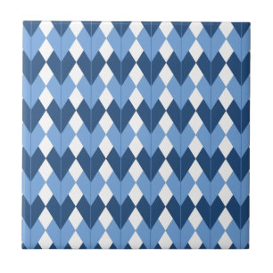 Rhombus Design Ceramic Tile