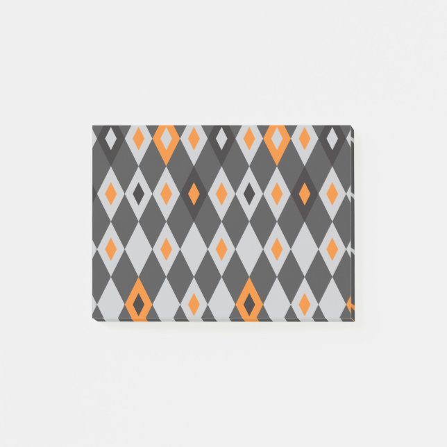 Rhombus Pattern 2 Post-it Notes (Front)