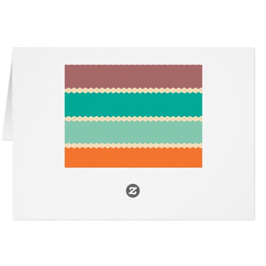 Rhombus rows abstract design (Back Horizontal)