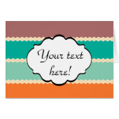 Rhombus rows abstract design (Front Horizontal)