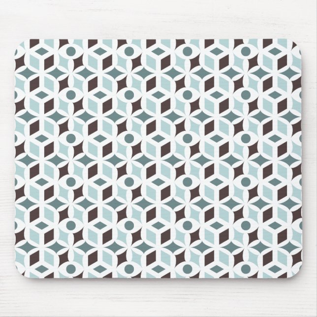 Rhombus Variation4 Mix2 Mousepad (Front)