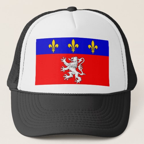 Rhone_alpes France Flag Trucker Hat
