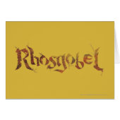Rhosgobel Name (Front Horizontal)