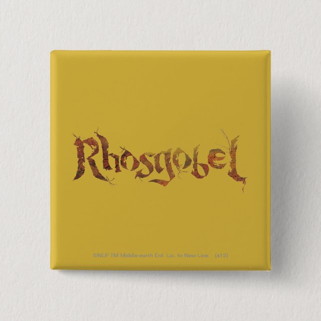 Rhosgobel Name Button (Front)