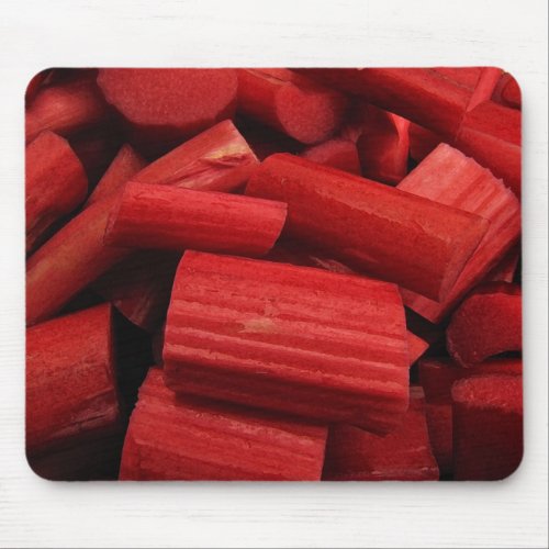 Rhubarb Abstract Mousepad