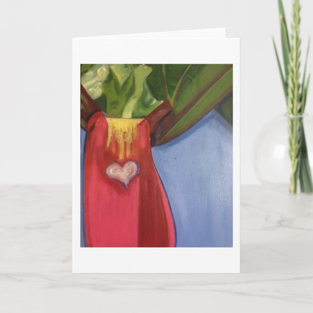 Rhubarb Card (Front)
