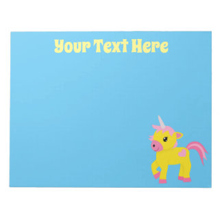 Rhubarb & Custard Unicorn Notepad