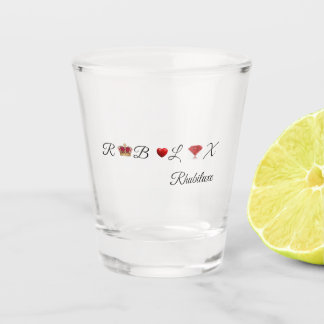 Rhubiluxe Shot Glass