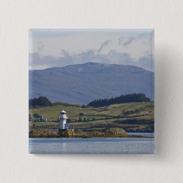 Rhue Lighthouse Button (Front)