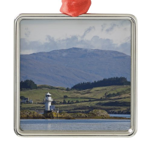 Rhue Lighthouse Metal Ornament