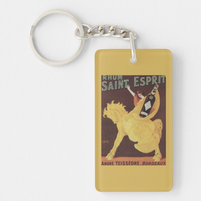 Rhum Saint Esprit - Andre Teissedre Promo Keychain (Front)