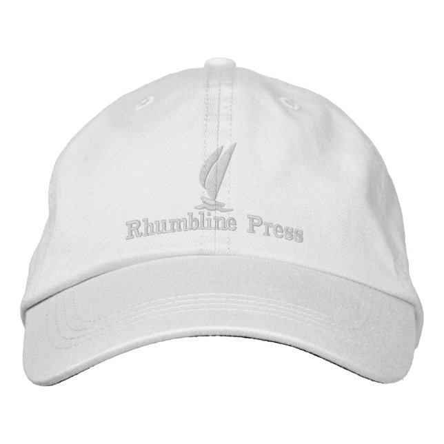 Rhumbline Press Hat in White (Front)